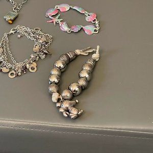 Bundle of Charm Bracelets